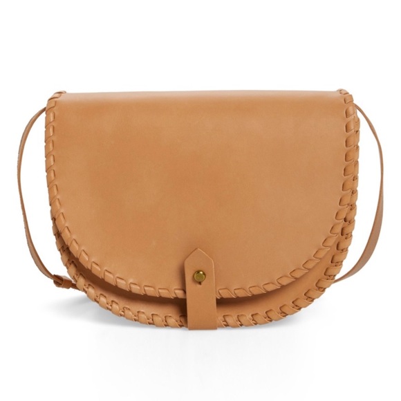 Madewell Handbags - MADEWELL Whipstitch Saddle Bag